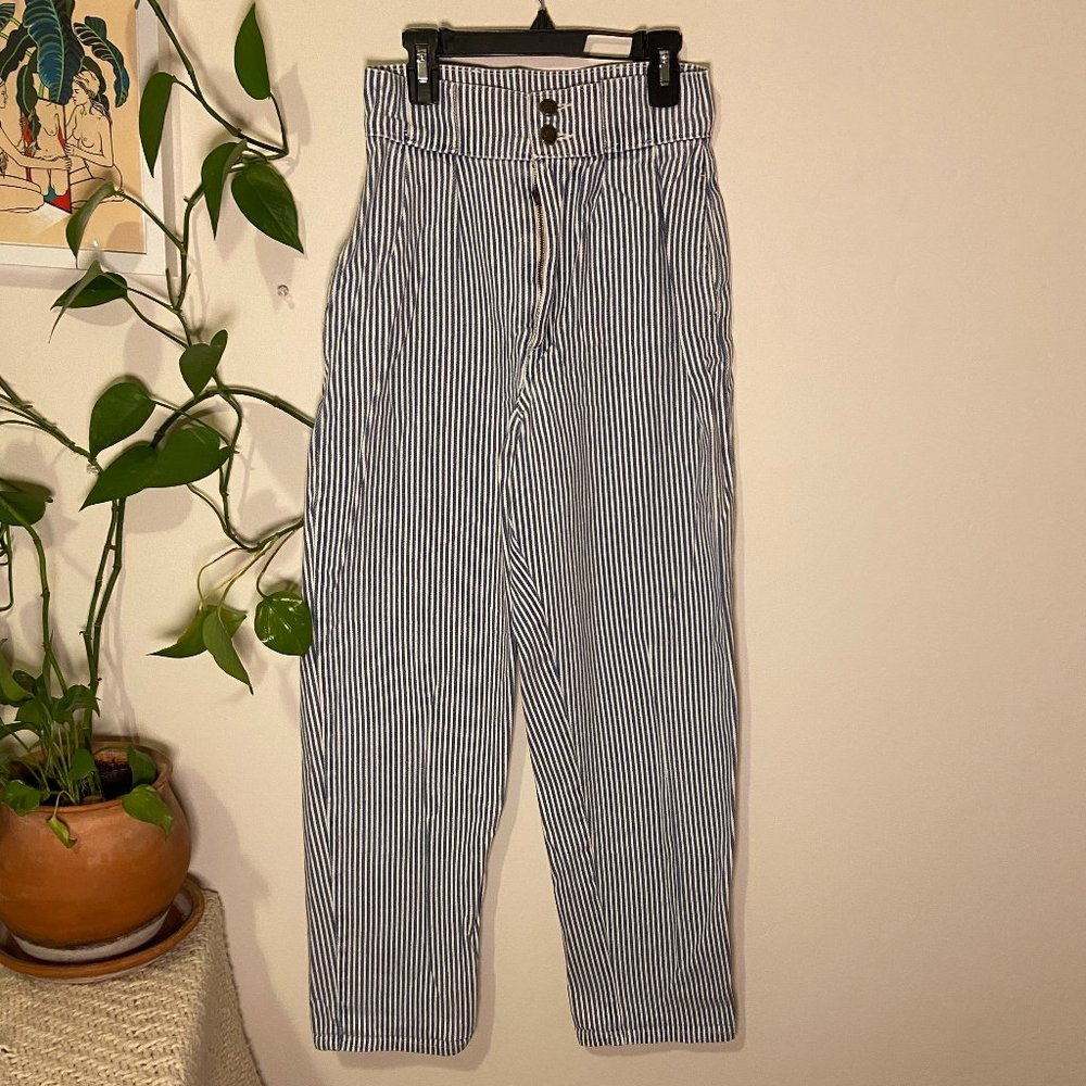 Lucy and Yak Pinstriped Pants